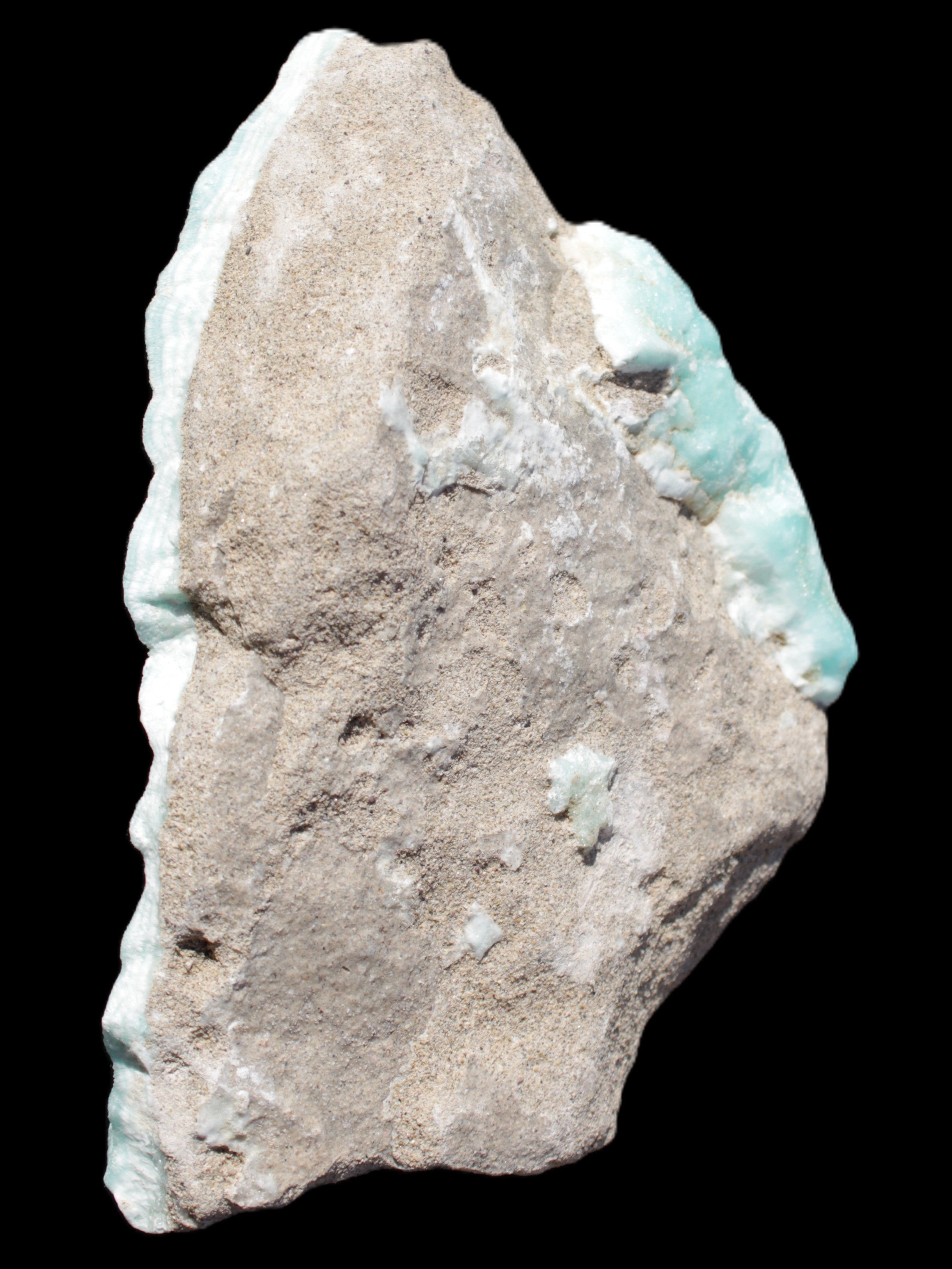 Blue Aragonite specimen 112*35*80mm 270g Rocks and Things Store