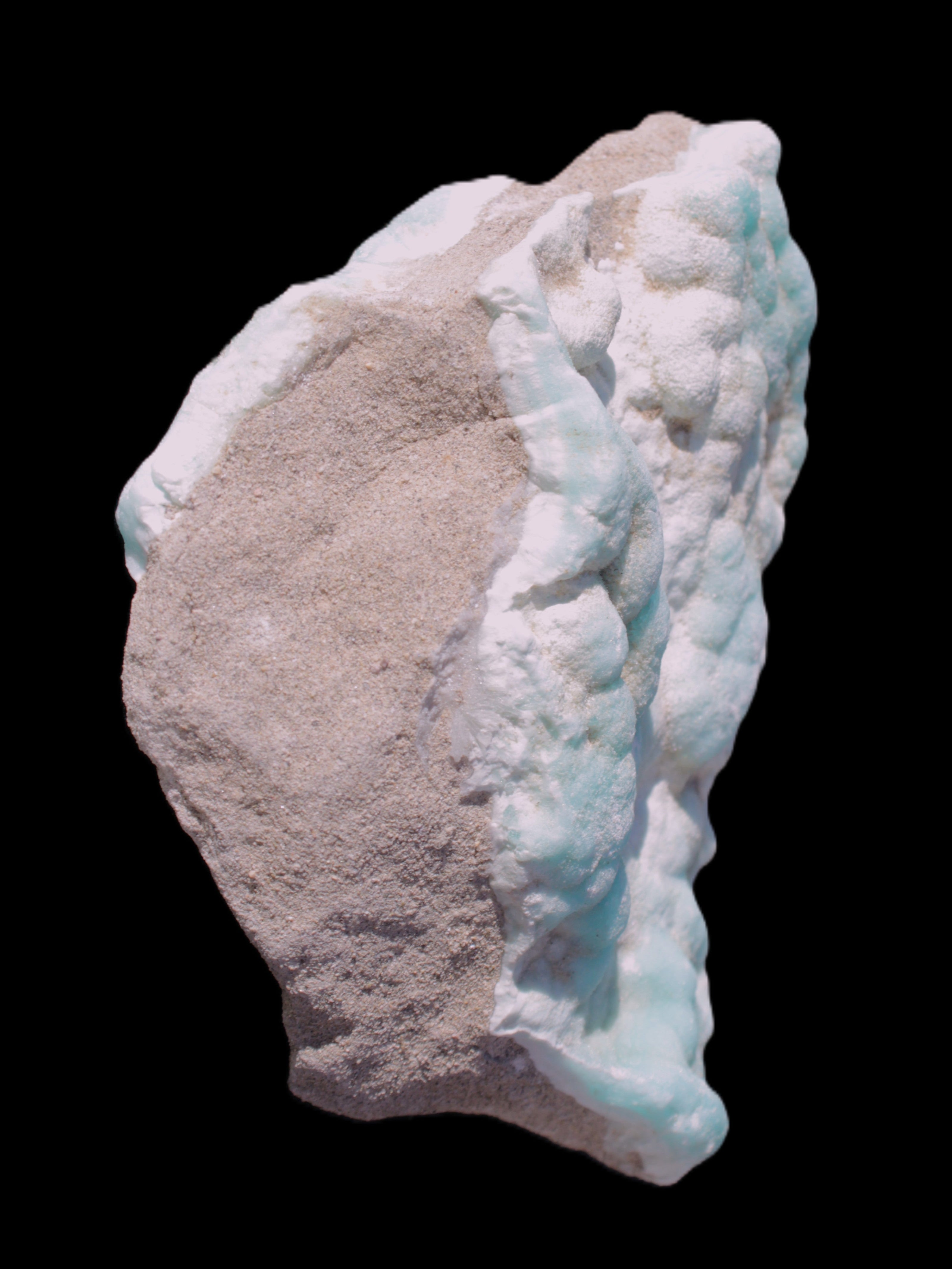 Blue Aragonite specimen 112*35*80mm 270g Rocks and Things Store