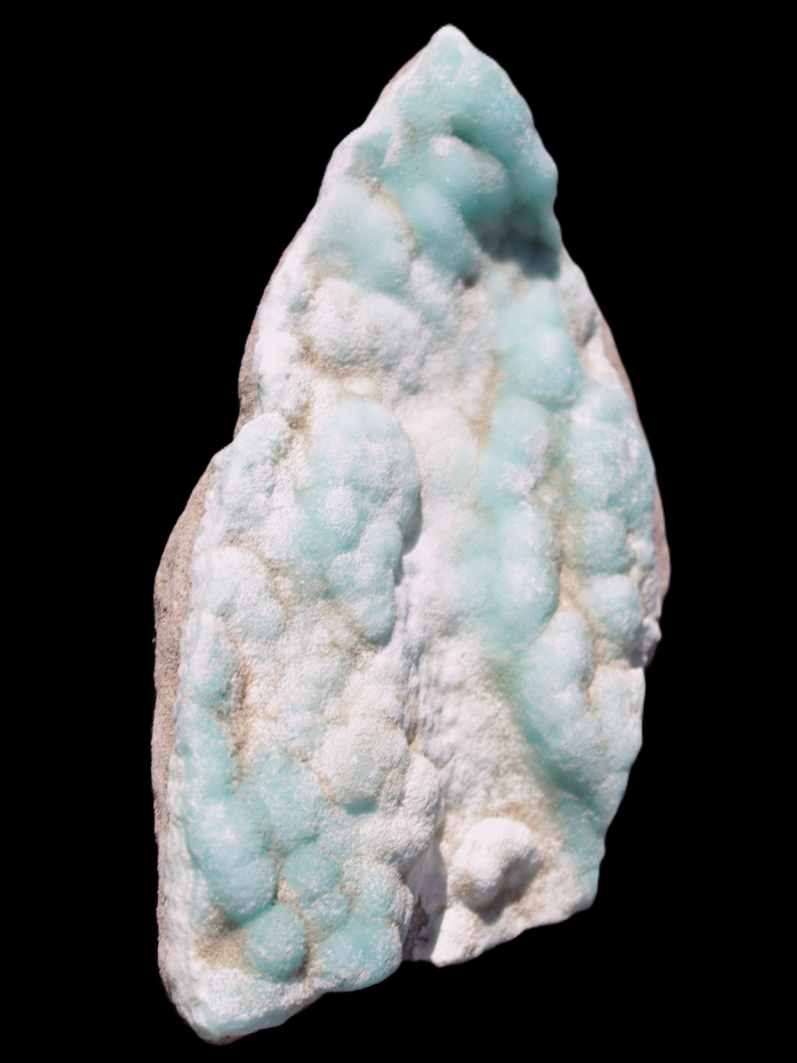 Blue Aragonite specimen 112*35*80mm 270g Rocks and Things Store