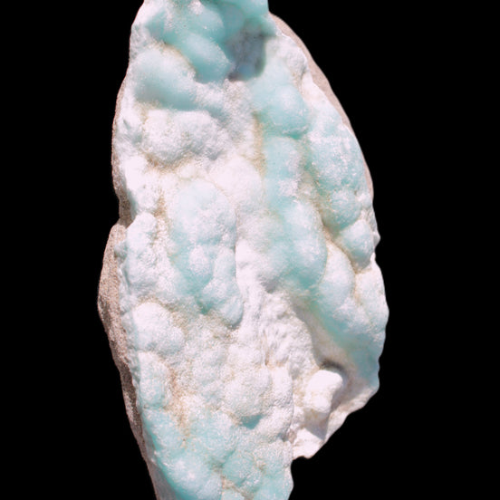 Blue Aragonite specimen 112*35*80mm 270g in sunlight - Rocks and Things Store