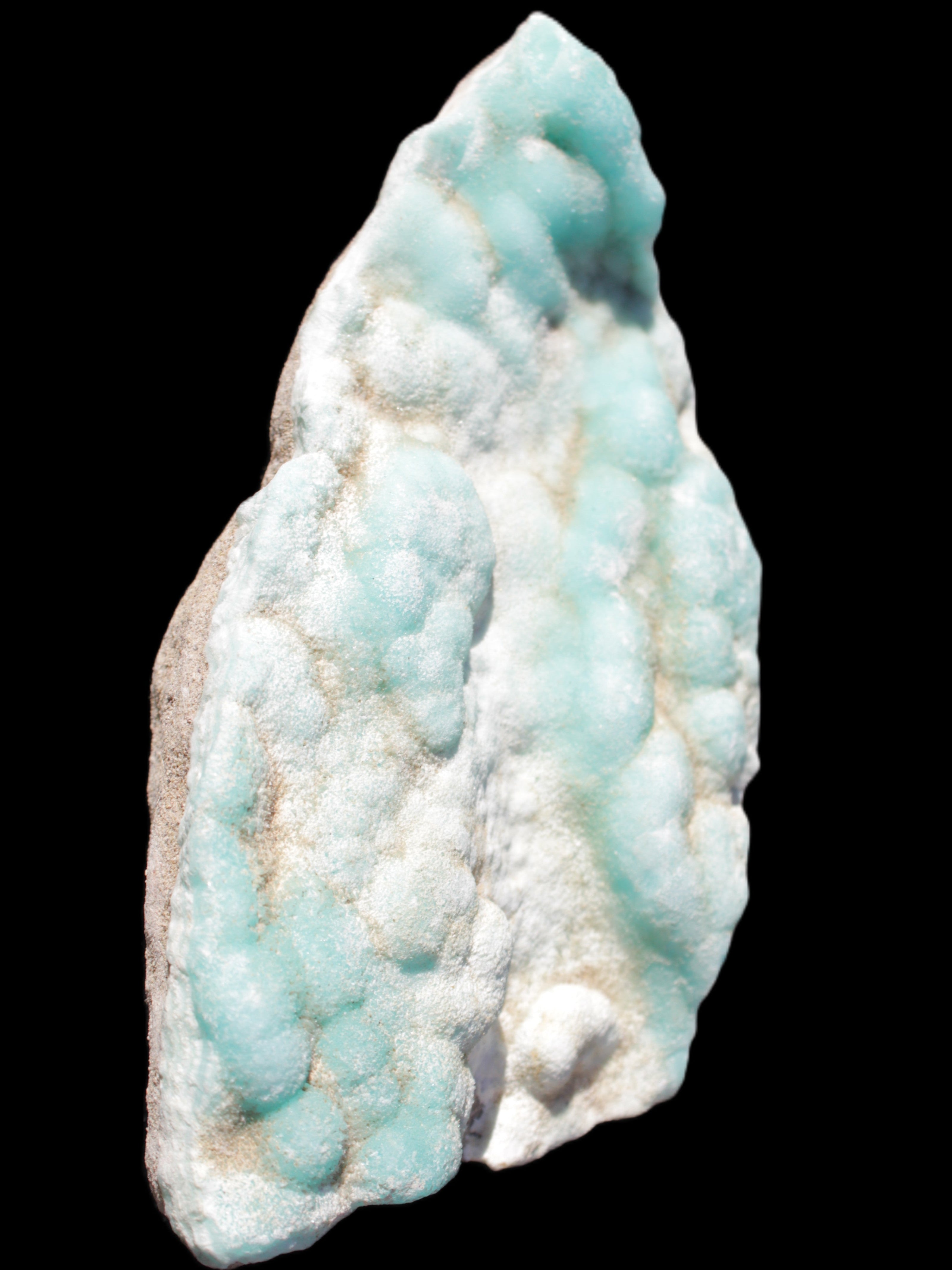 Blue Aragonite specimen 112*35*80mm 270g Rocks and Things Store