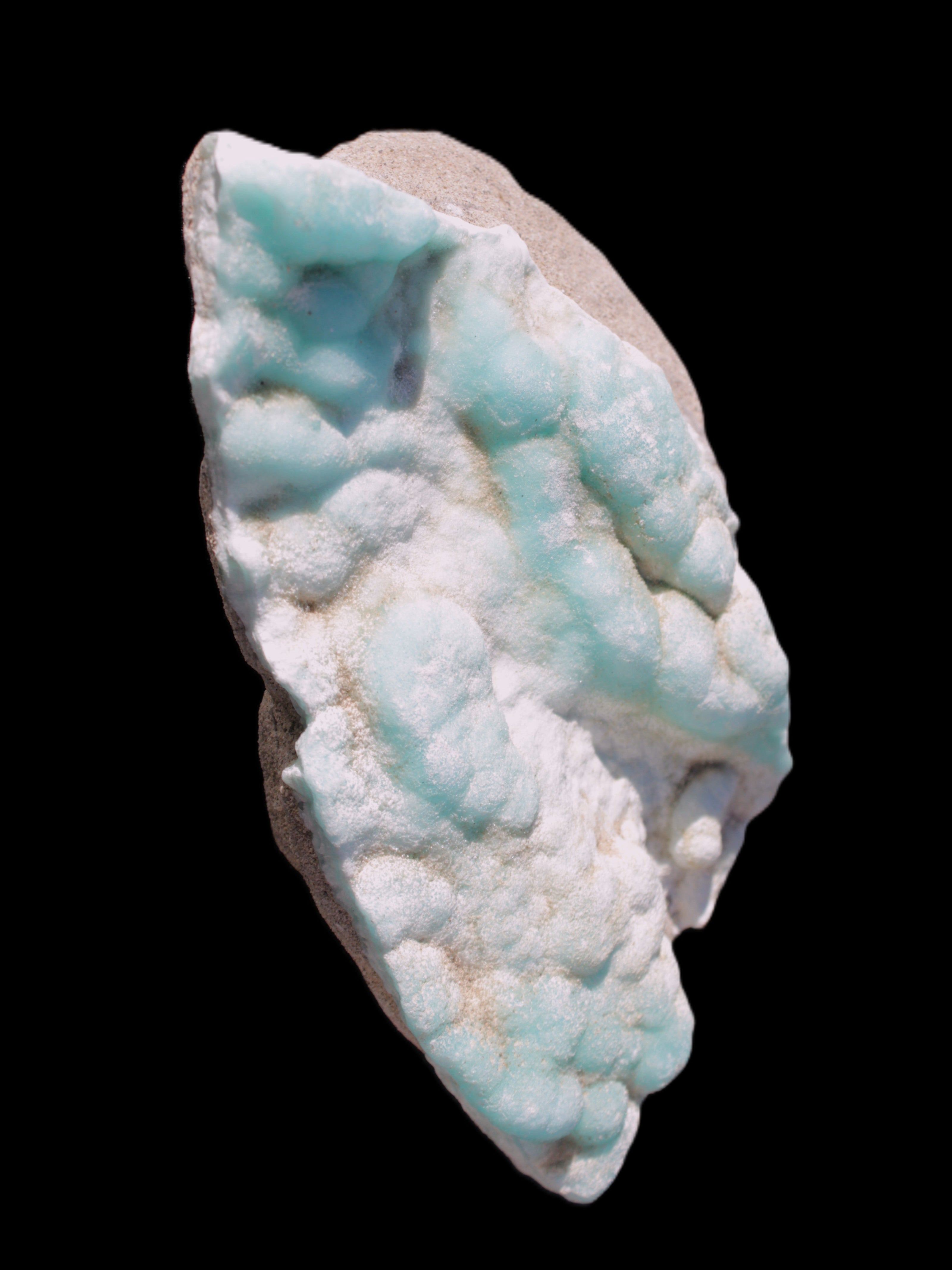 Blue Aragonite specimen 112*35*80mm 270g Rocks and Things Store