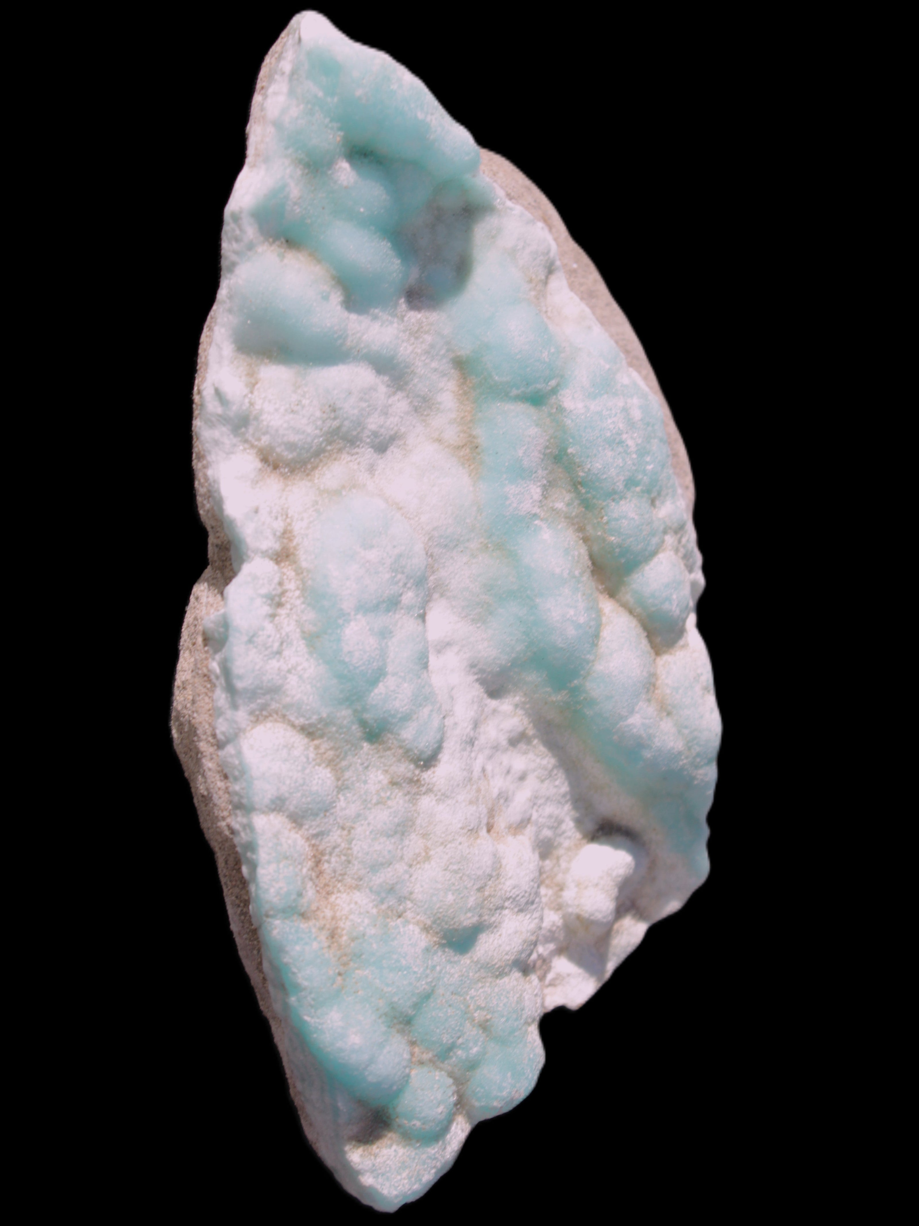 Blue Aragonite specimen 112*35*80mm 270g Rocks and Things Store