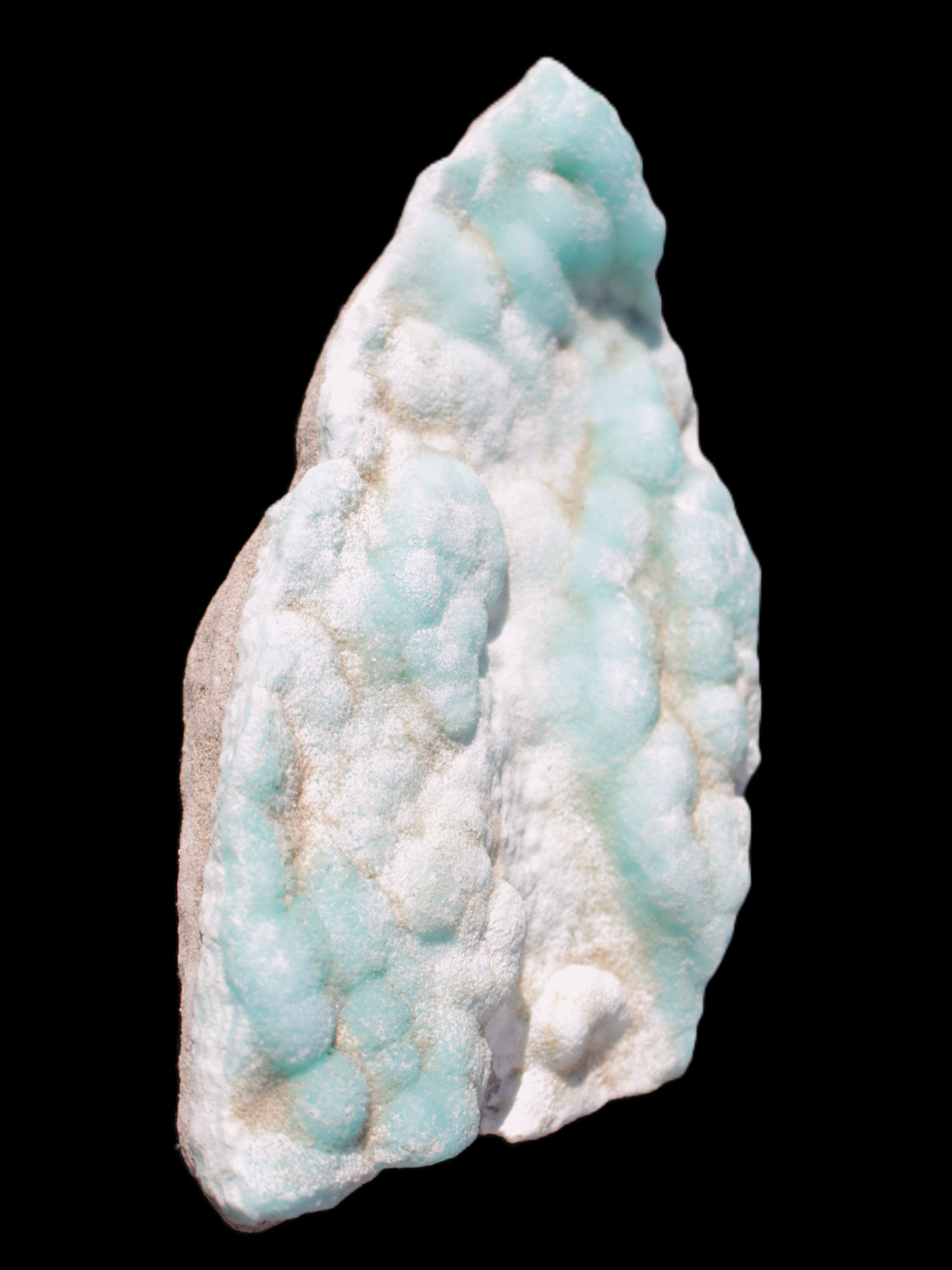 Blue Aragonite specimen 112*35*80mm 270g Rocks and Things Store