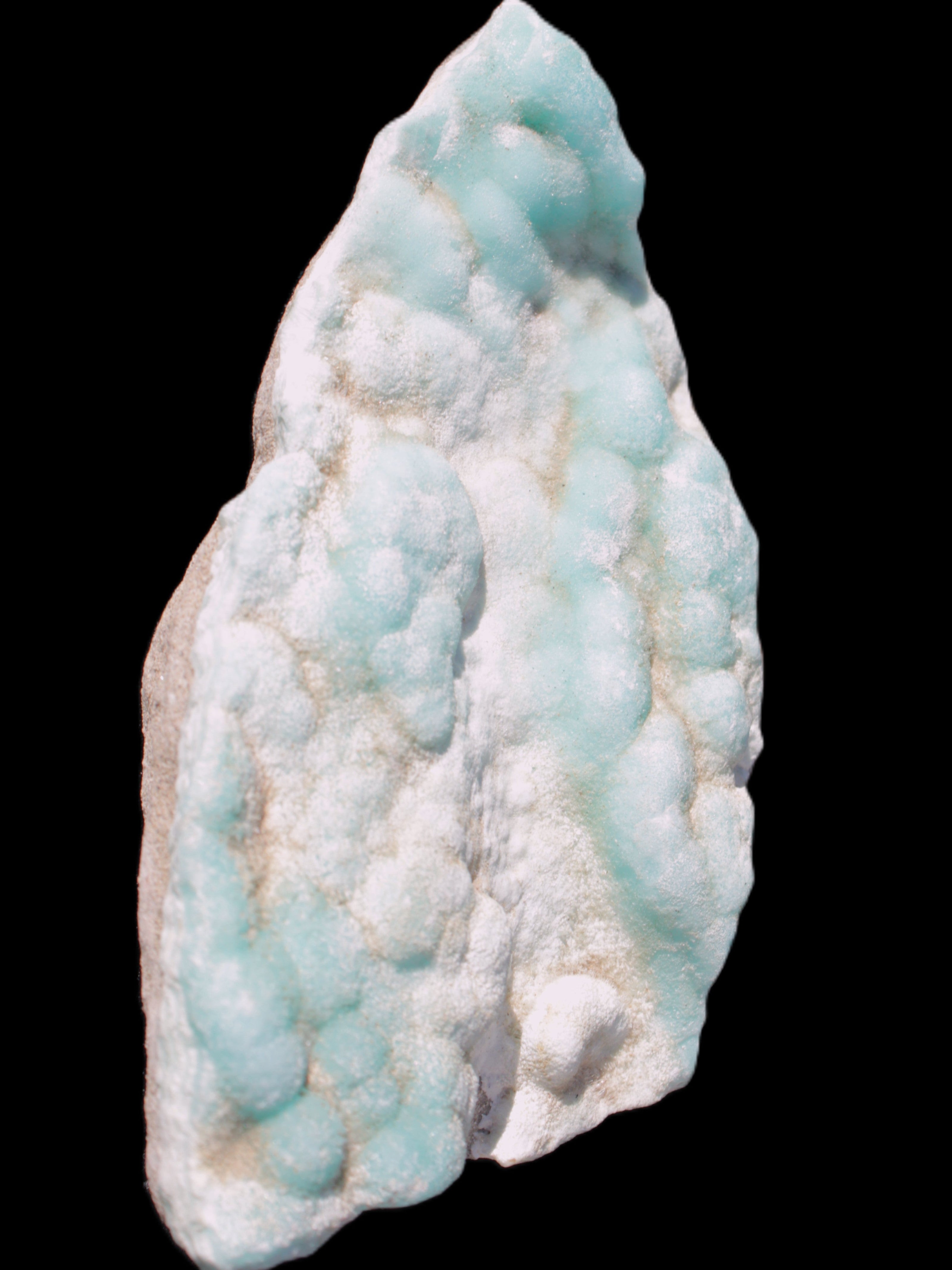 Blue Aragonite specimen 112*35*80mm 270g Rocks and Things Store