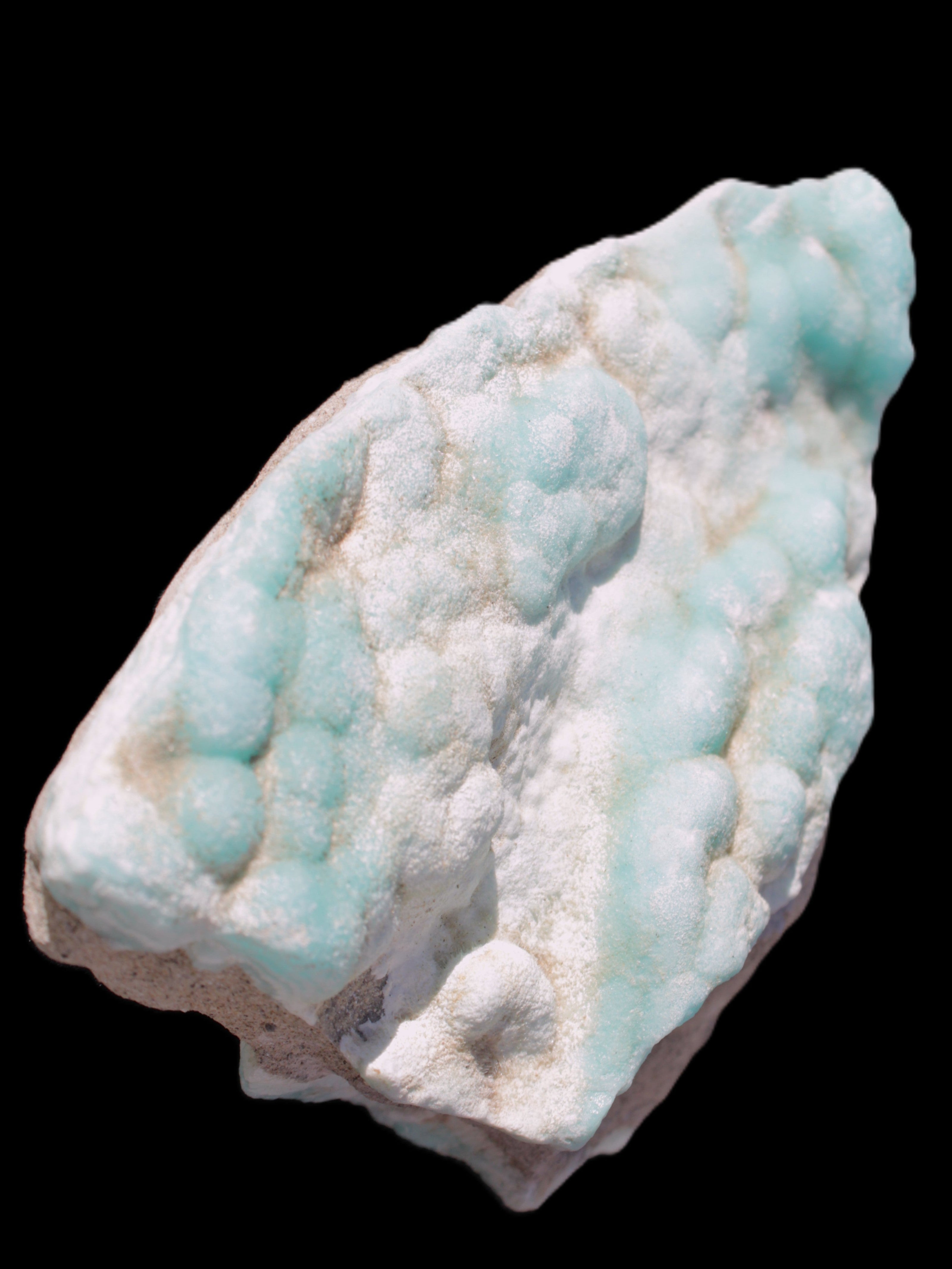 Blue Aragonite specimen 112*35*80mm 270g Rocks and Things Store