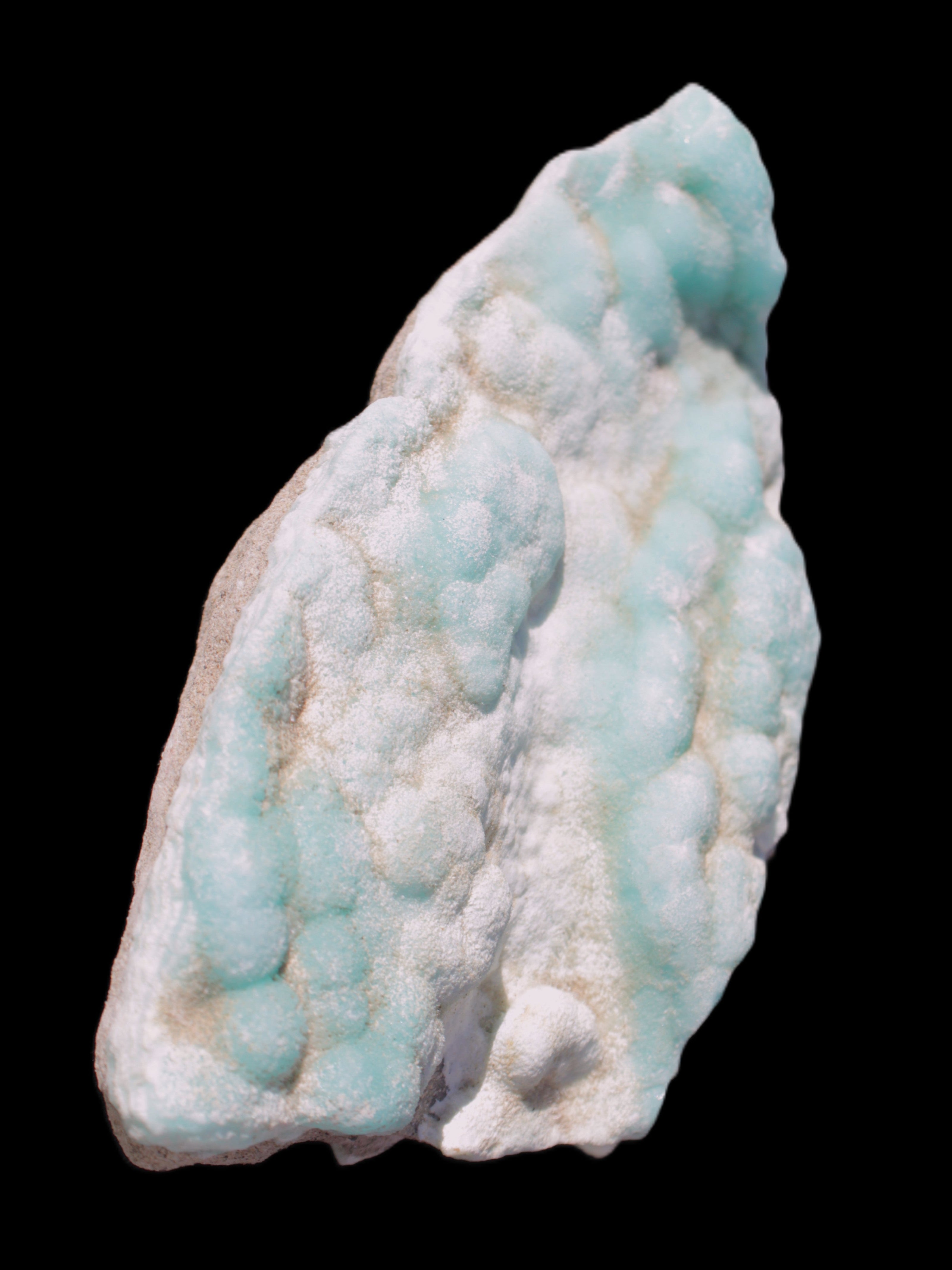 Blue Aragonite specimen 112*35*80mm 270g Rocks and Things Store