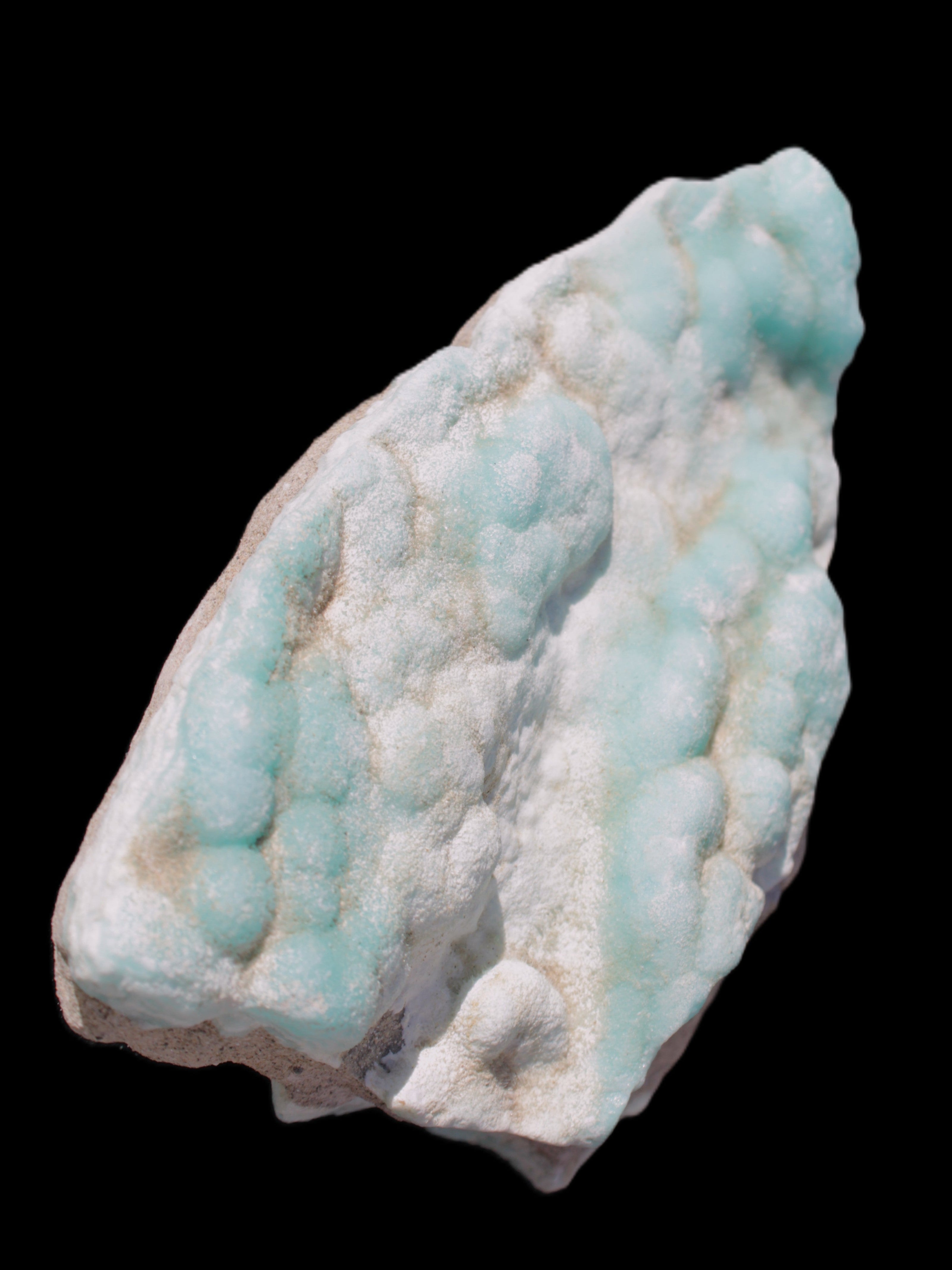 Blue Aragonite specimen 112*35*80mm 270g Rocks and Things Store