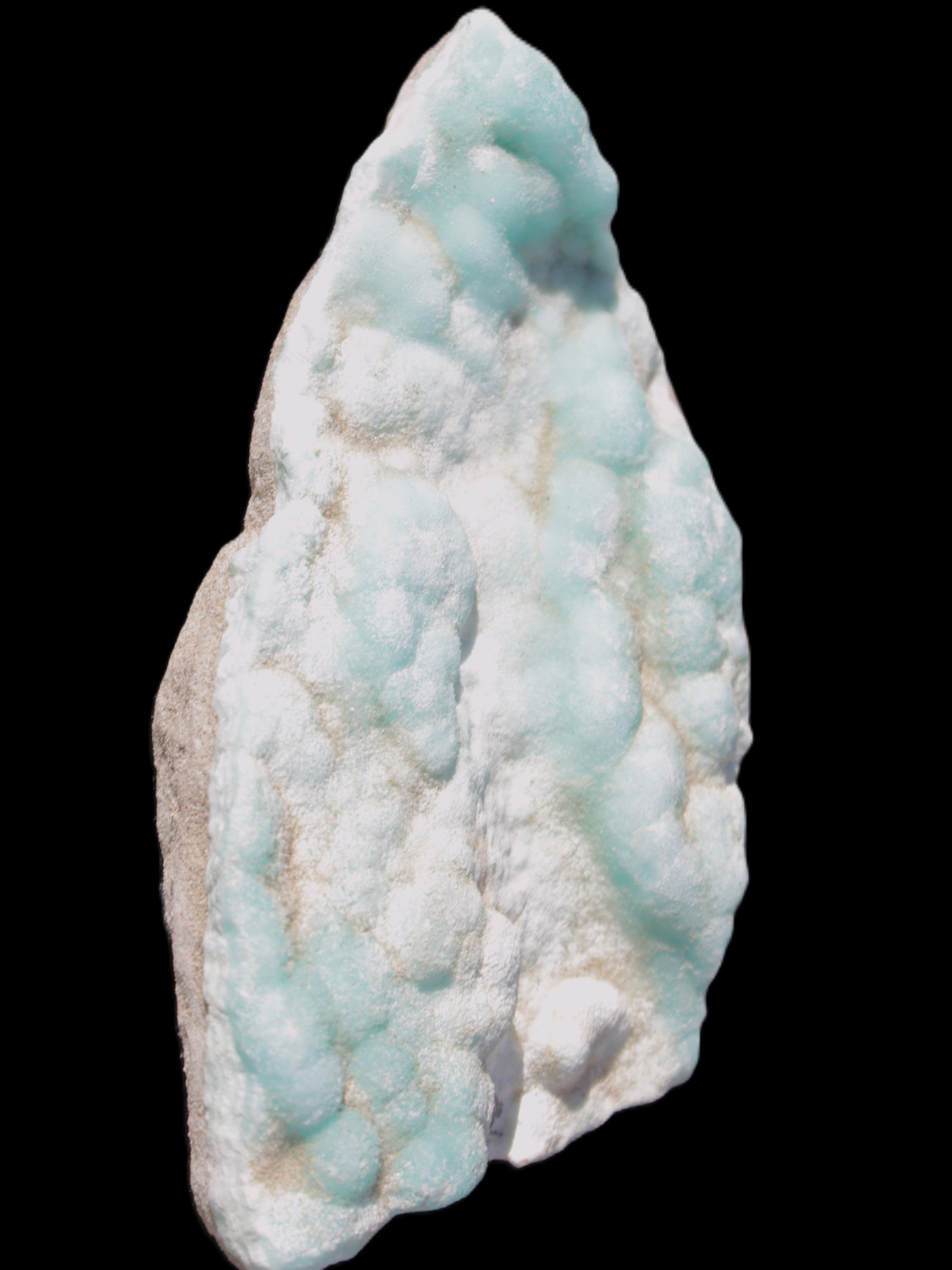 Blue Aragonite specimen 112*35*80mm 270g Rocks and Things Store