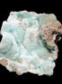 Blue Aragonite Caribbean Calcite specimen 95*55*93mm 343g Rocks and Things Store