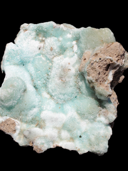 Blue Aragonite Caribbean Calcite specimen 95*55*93mm 343g Rocks and Things Store