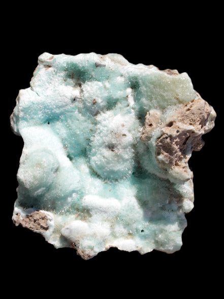 Blue Aragonite Caribbean Calcite specimen 95*55*93mm 343g Rocks and Things Store