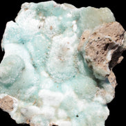 Blue Aragonite Caribbean Calcite specimen 95*55*93mm 343g Rocks and Things Store