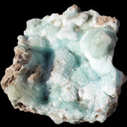 Blue Aragonite Caribbean Calcite specimen 95*55*93mm 343g Rocks and Things Store