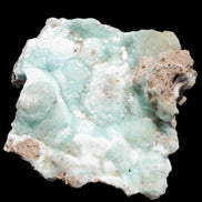 Blue Aragonite Caribbean Calcite specimen 95*55*93mm 343g Rocks and Things Store