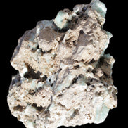 Blue Aragonite Caribbean Calcite specimen 95*55*93mm 343g Rocks and Things Store