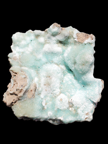 Blue Aragonite Caribbean Calcite specimen 95*55*93mm 343g Rocks and Things Store
