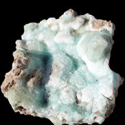 Blue Aragonite Caribbean Calcite specimen 95*55*93mm 343g Rocks and Things Store