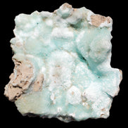 Blue Aragonite Caribbean Calcite specimen 95*55*93mm 343g Rocks and Things Store