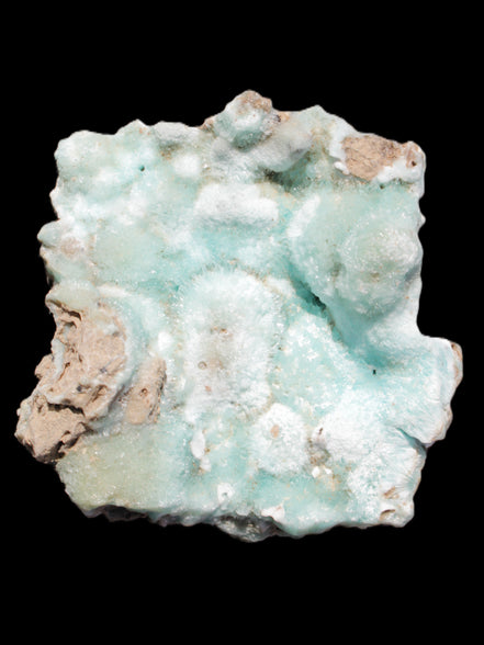 Blue Aragonite Caribbean Calcite specimen 95*55*93mm 343g Rocks and Things Store