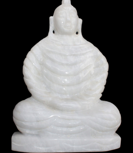 Fabulous White Jade Buddha 215*307mm 6400g Rocks and Things Store