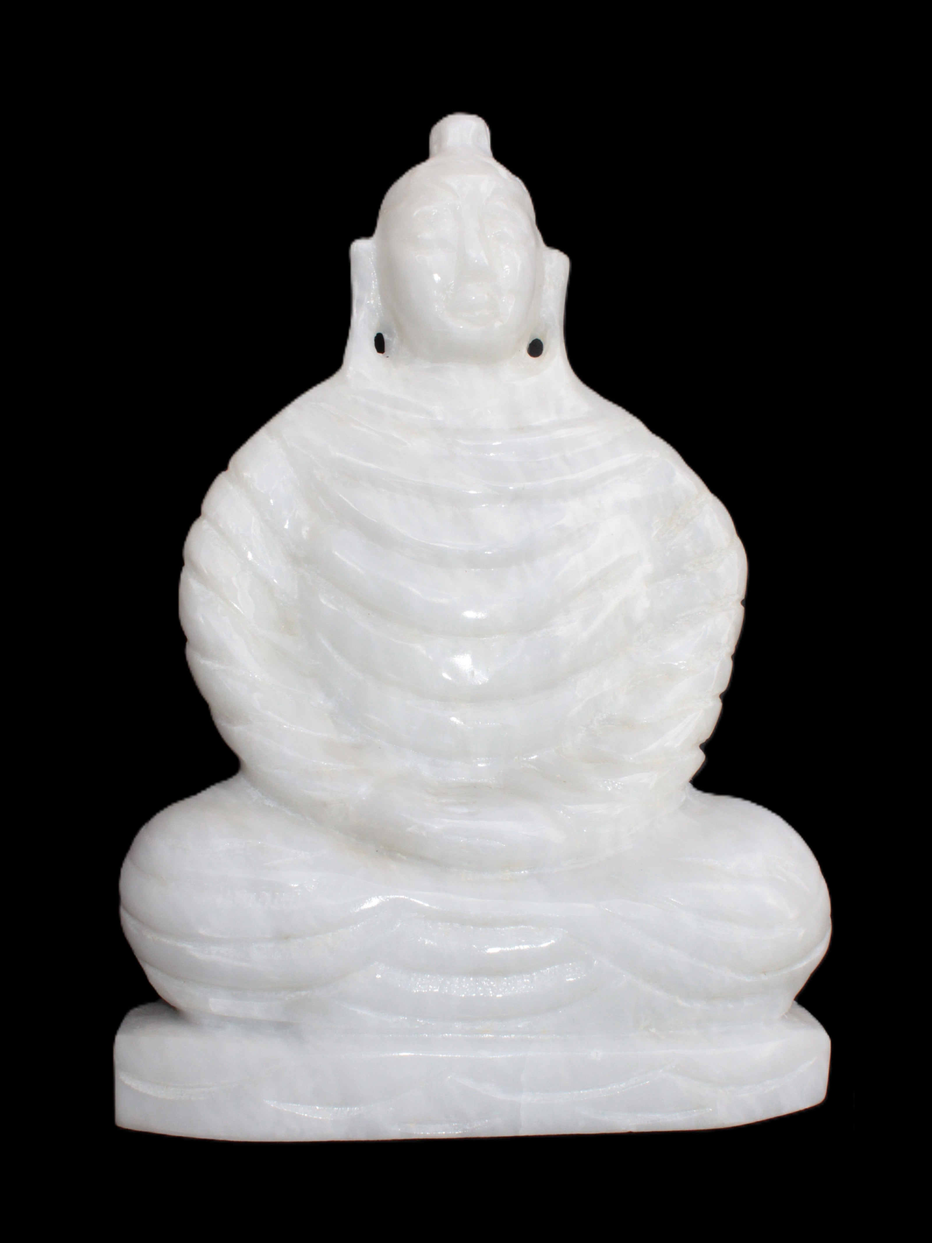 Fabulous White Jade Buddha 215*307mm 6400g Rocks and Things Store