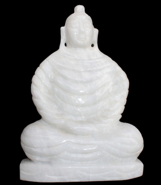 Fabulous White Jade Buddha 215*307mm 6400g Rocks and Things Store