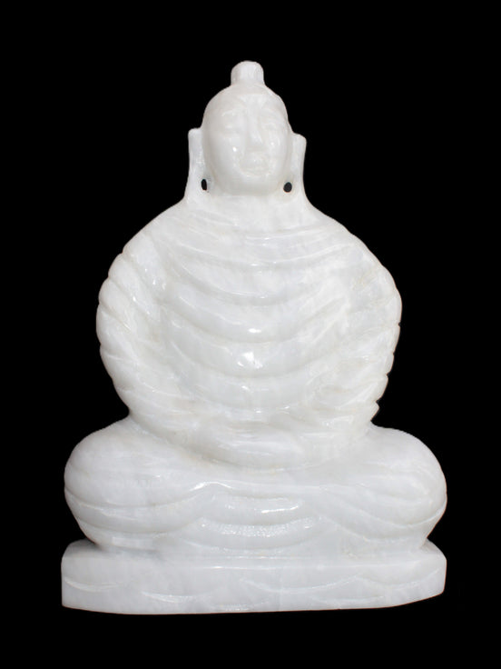 Fabulous White Jade Buddha 215*307mm 6400g Rocks and Things Store