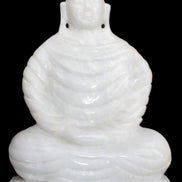Fabulous White Jade Buddha 215*307mm 6400g Rocks and Things Store