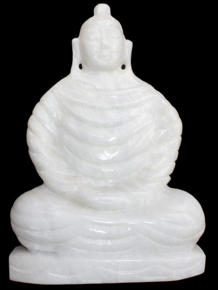 Fabulous White Jade Buddha 215*307mm 6400g Rocks and Things Store