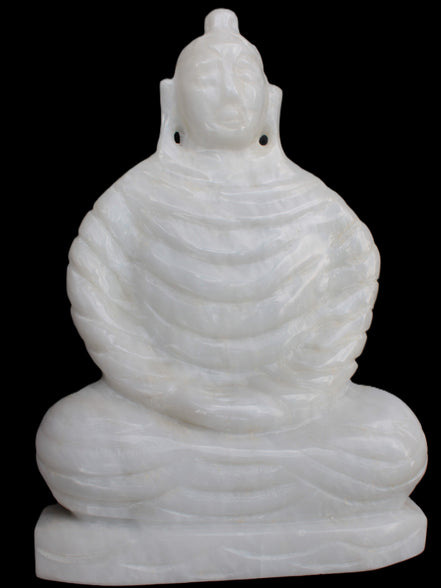Fabulous White Jade Buddha 215*307mm 6400g Rocks and Things Store