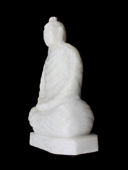 Fabulous White Jade Buddha 215*307mm 6400g Rocks and Things Store