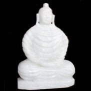 Fabulous White Jade Buddha 215*307mm 6400g Rocks and Things Store