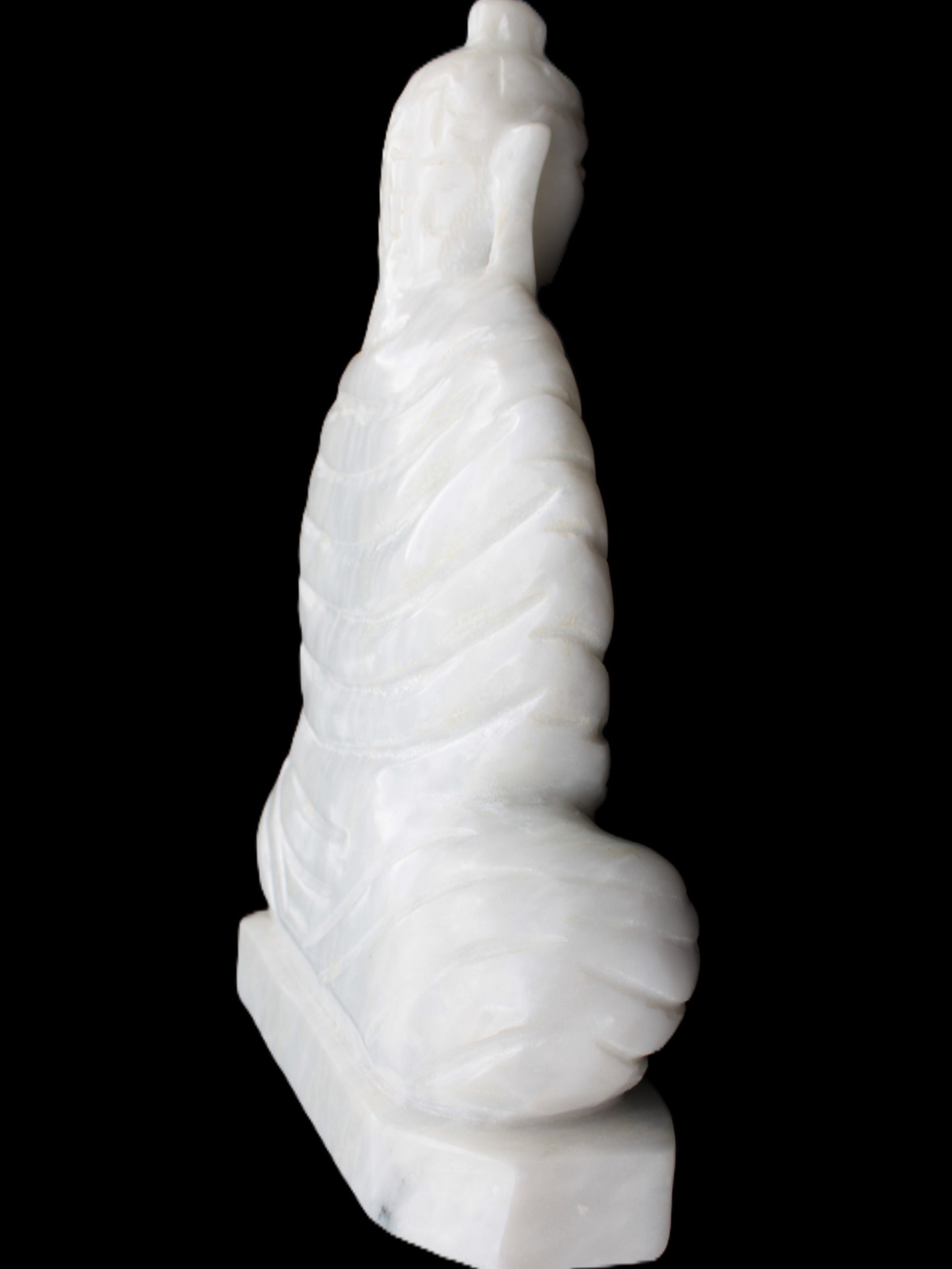 Fabulous White Jade Buddha 215*307mm 6400g Rocks and Things Store