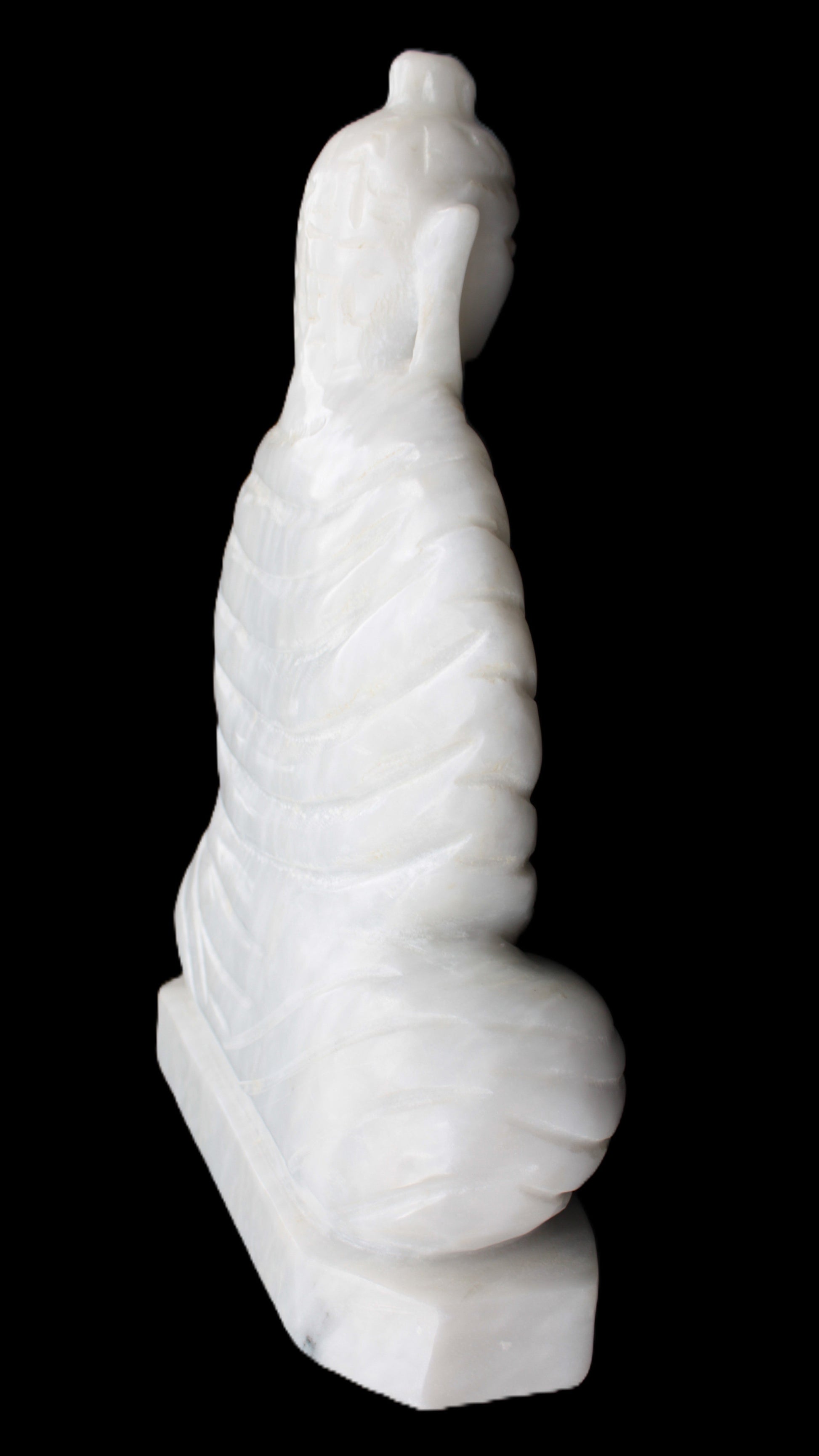 Fabulous White Jade Buddha 215*307mm 6400g Rocks and Things Store