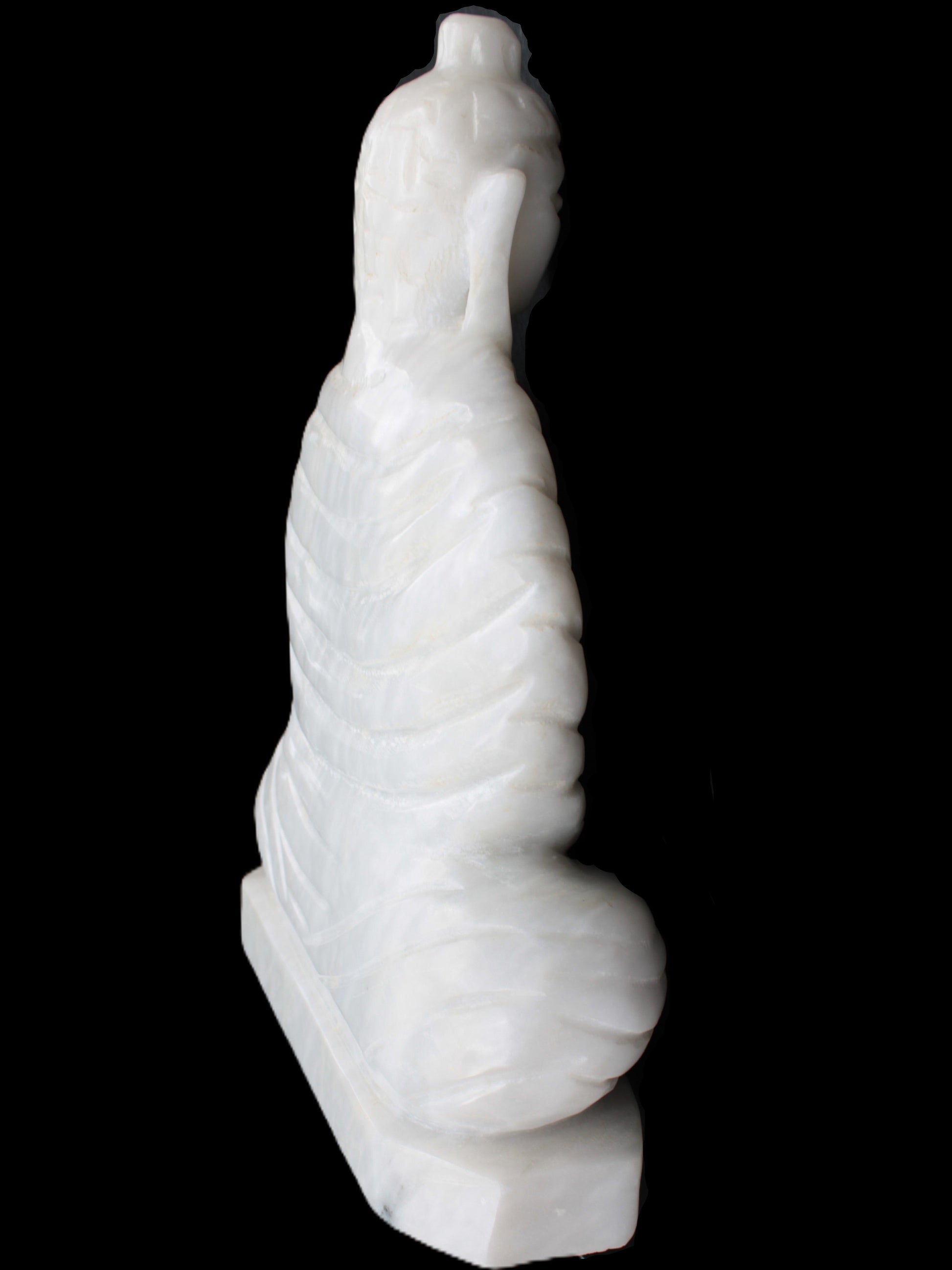 Fabulous White Jade Buddha 215*307mm 6400g Rocks and Things Store