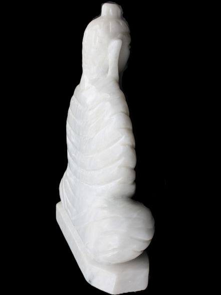 Fabulous White Jade Buddha 215*307mm 6400g Rocks and Things Store