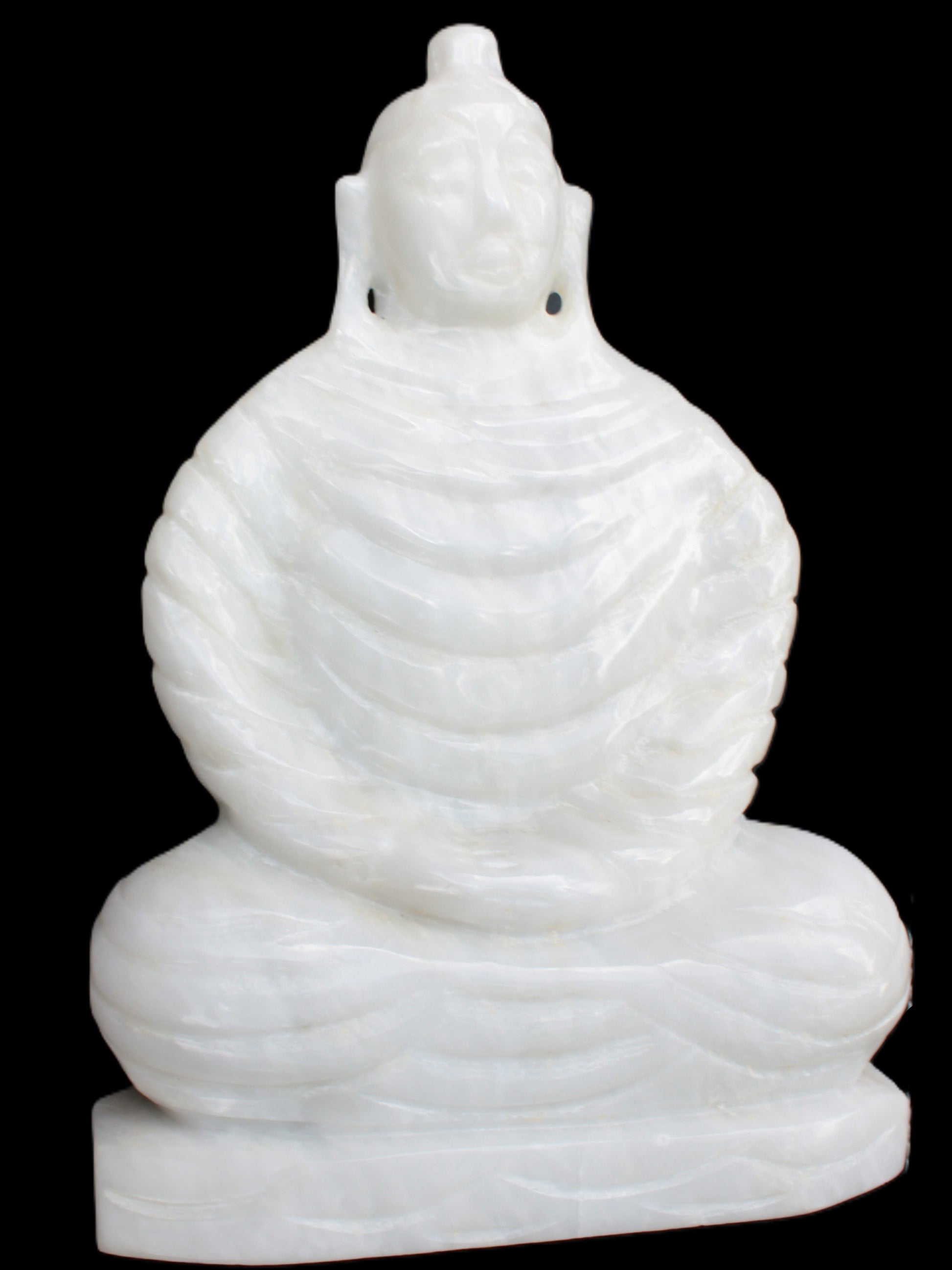 Fabulous White Jade Buddha 215*307mm 6400g Rocks and Things Store