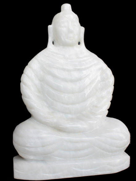 Fabulous White Jade Buddha 215*307mm 6400g Rocks and Things Store