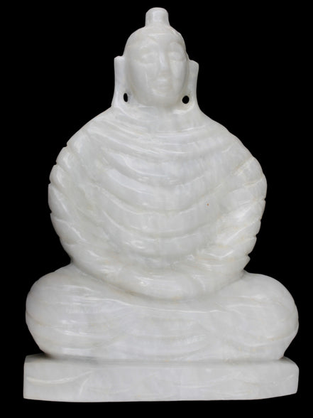 Fabulous White Jade Buddha 215*307mm 6400g - Rocks and Things Store