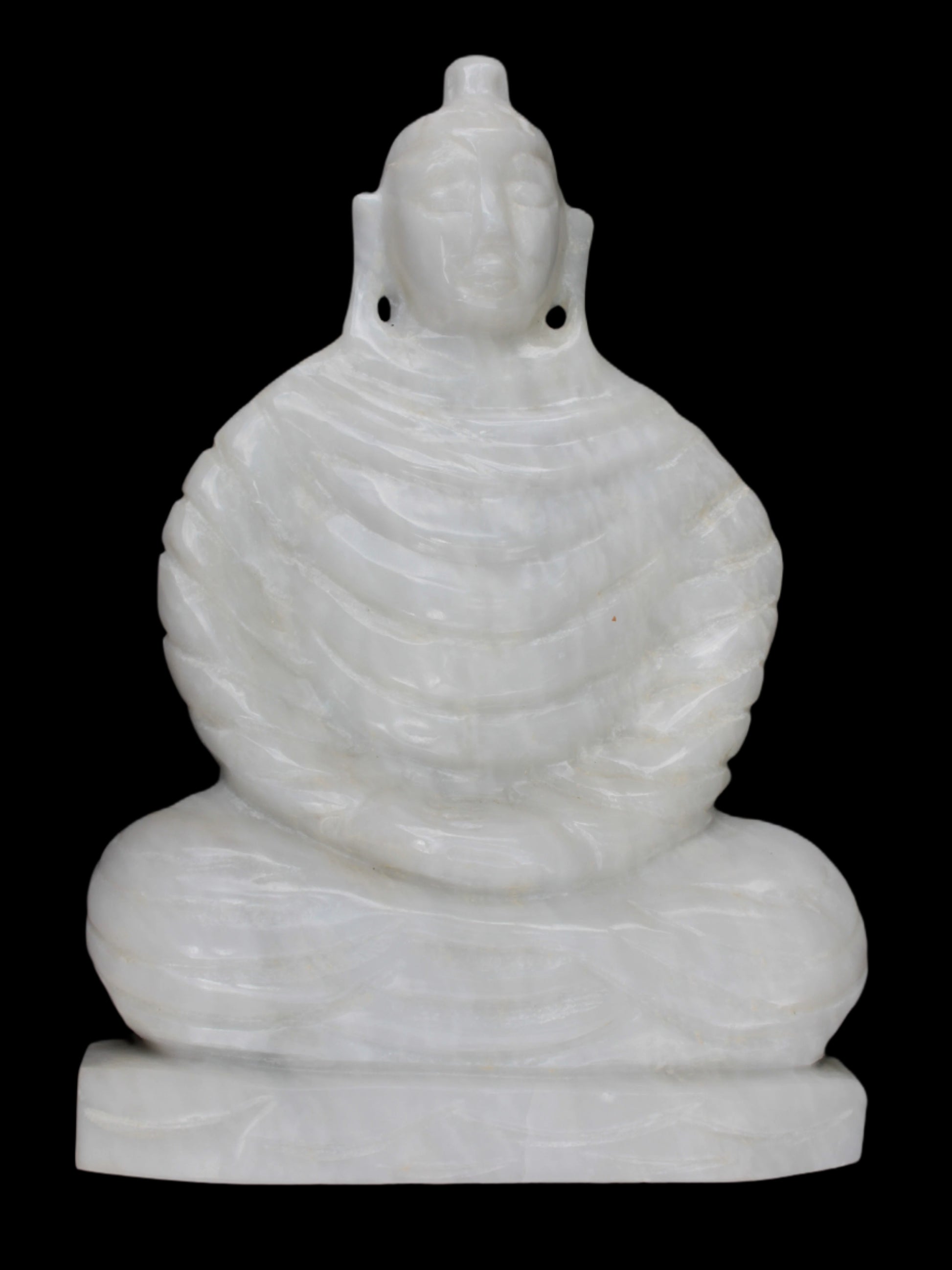 Fabulous White Jade Buddha 215*307mm 6400g - Rocks and Things Store