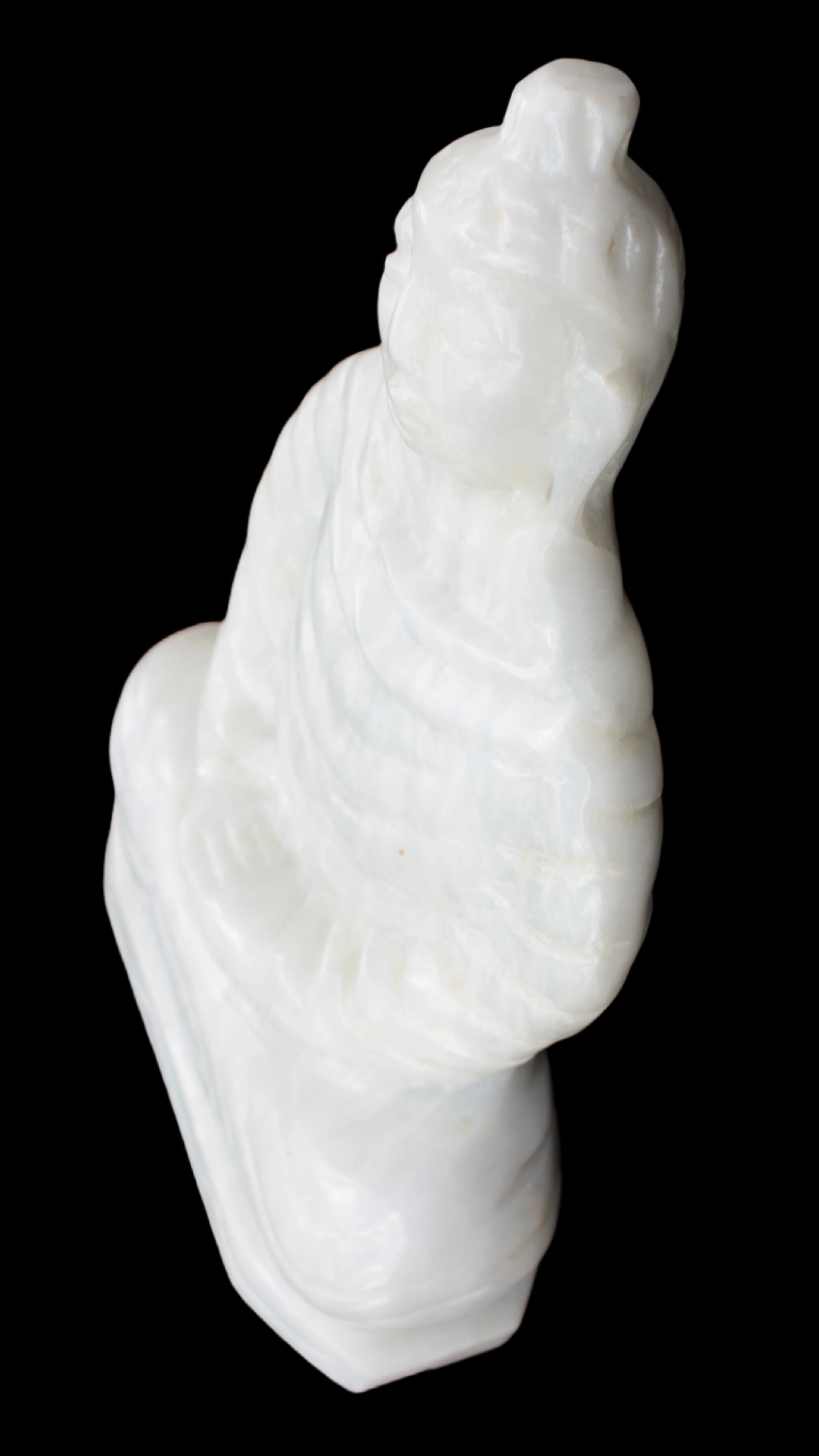 Fabulous White Jade Buddha 215*307mm 6400g - Rocks and Things Store
