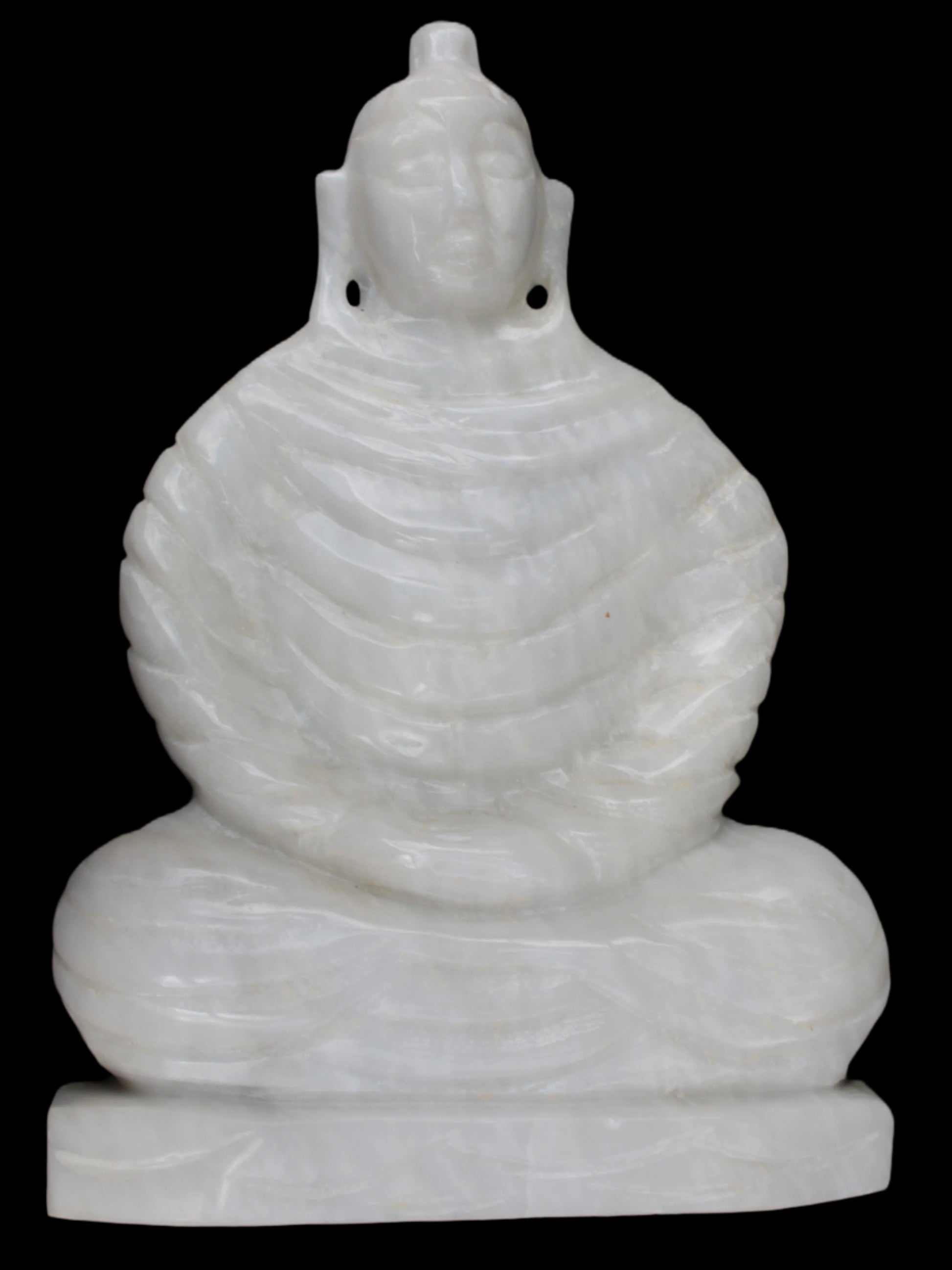 Fabulous White Jade Buddha 215*307mm 6400g Rocks and Things Store