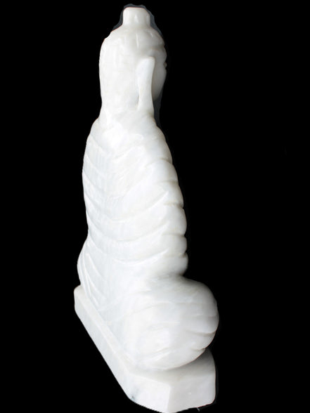 Fabulous White Jade Buddha 215*307mm 6400g Rocks and Things Store