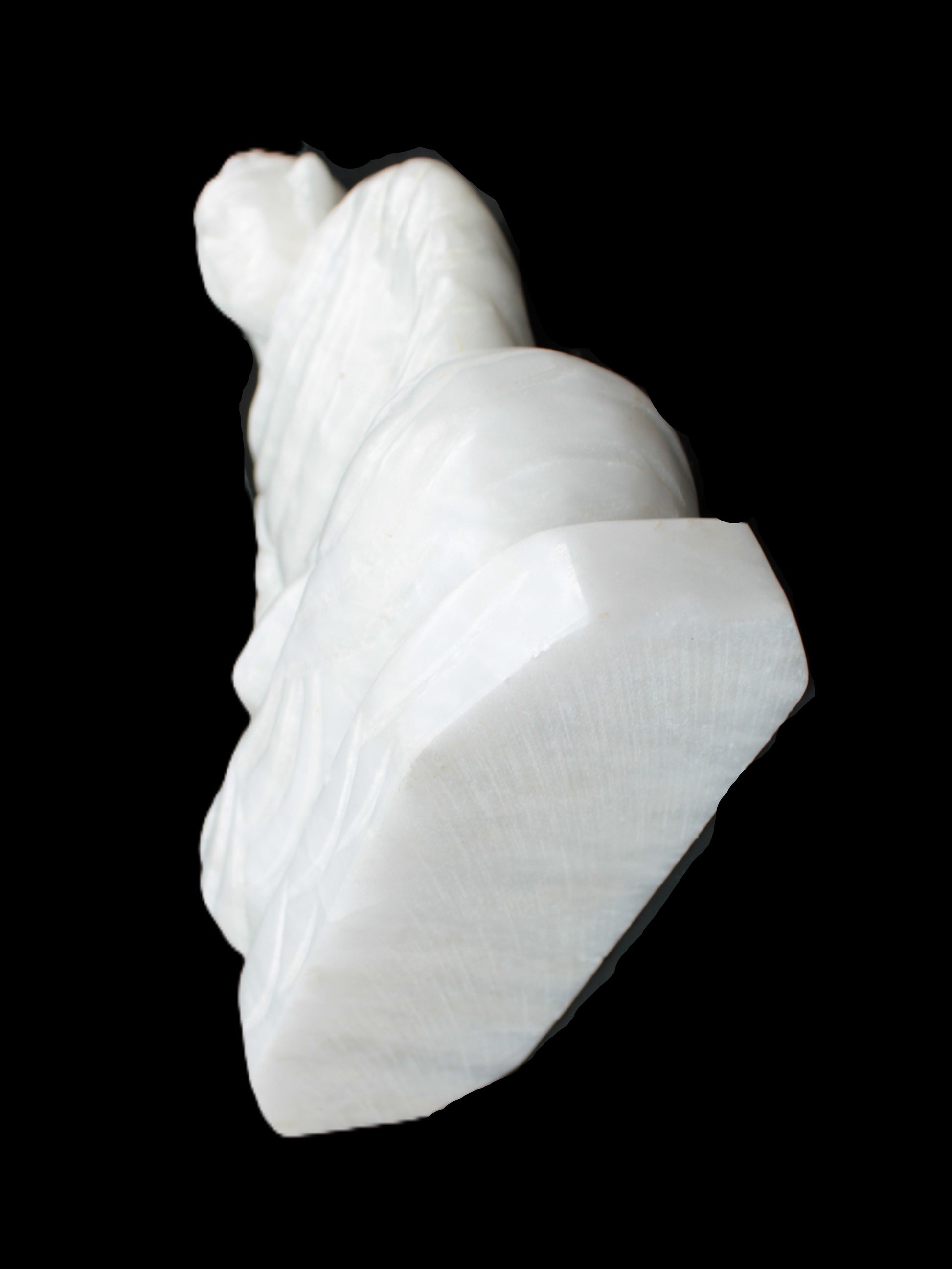 Fabulous White Jade Buddha 215*307mm 6400g Rocks and Things Store