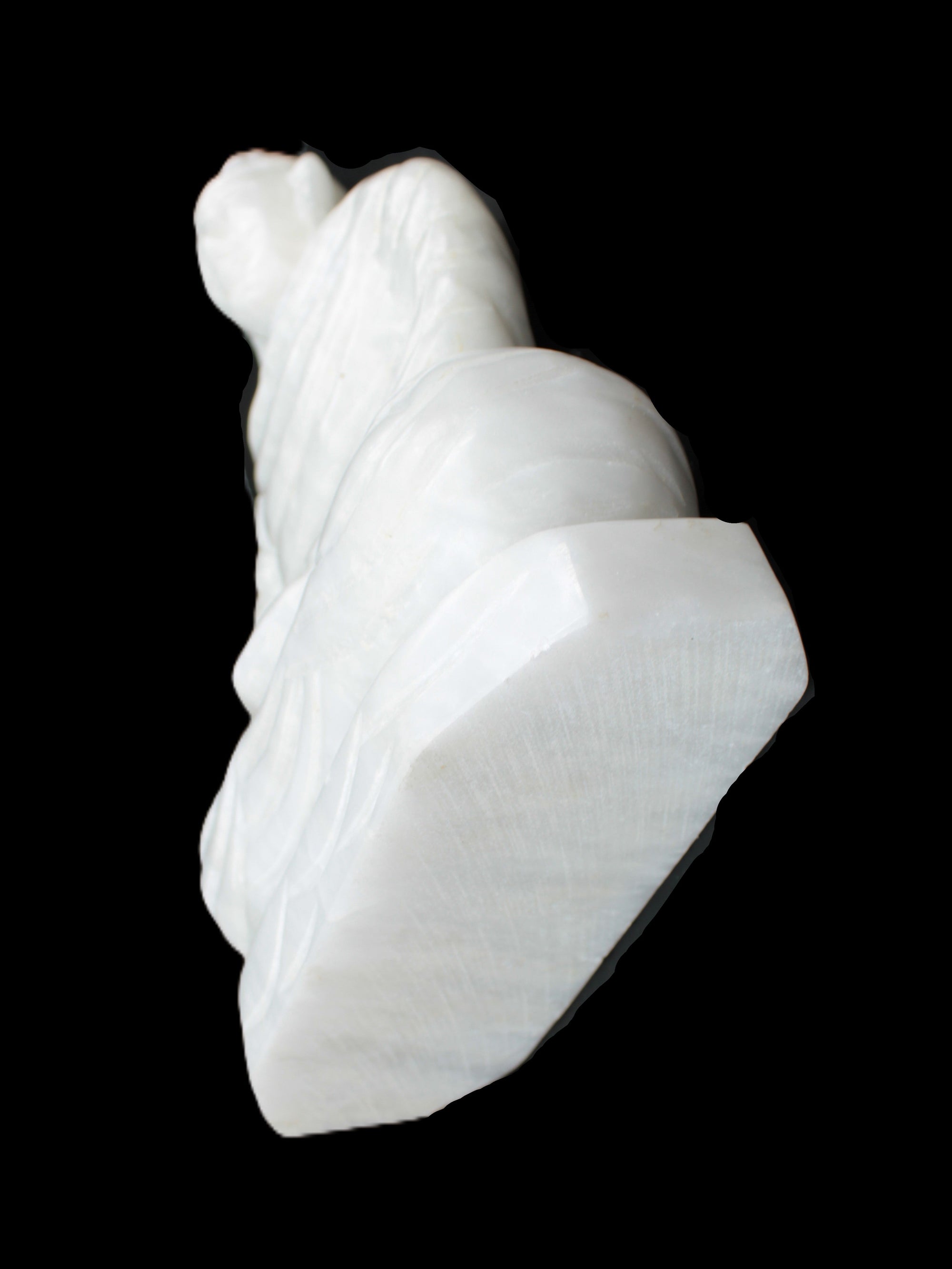 Fabulous White Jade Buddha 215*307mm 6400g Rocks and Things Store