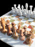 Afghan Jade Onyx Chess Set in case 4900g Rocks and Things