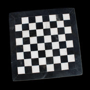 Marble Chess Set in case in sunlight - Rocks and Things Store