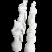 Marble Chess Set in case in sunlight - Rocks and Things Store