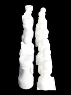 Marble Chess Set in case in sunlight - Rocks and Things Store